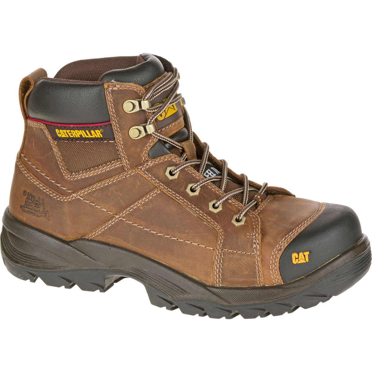 Caterpillar Men's Crossrail St Safety Boots Dark Beige CAT-94126